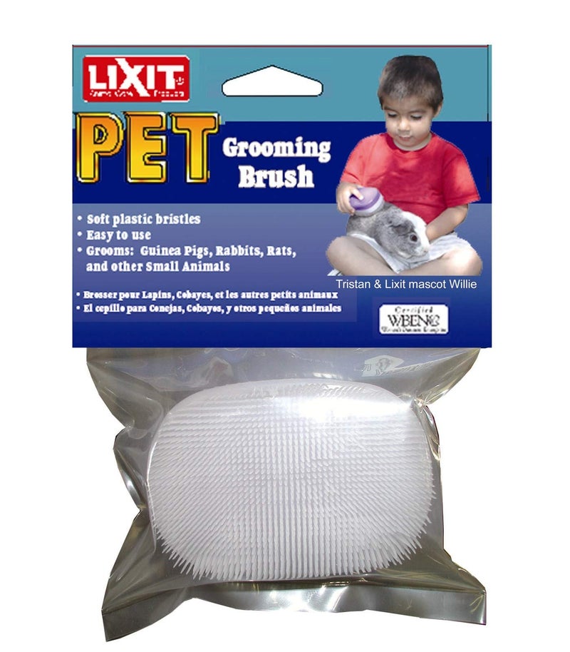 LixitÂ® Grooming Kits For Rabbits, Guinea Pigs and other Small Animals (Red, Brush) - Image 3